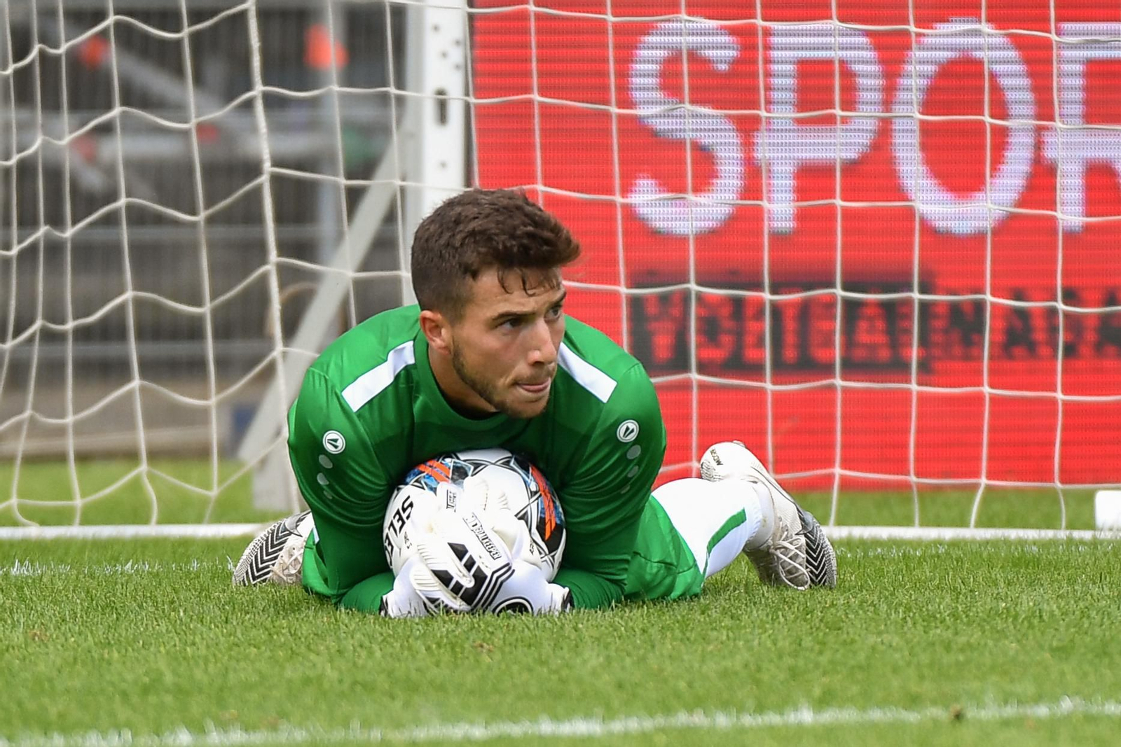 Nacho Miras, en un partido de esta temporada