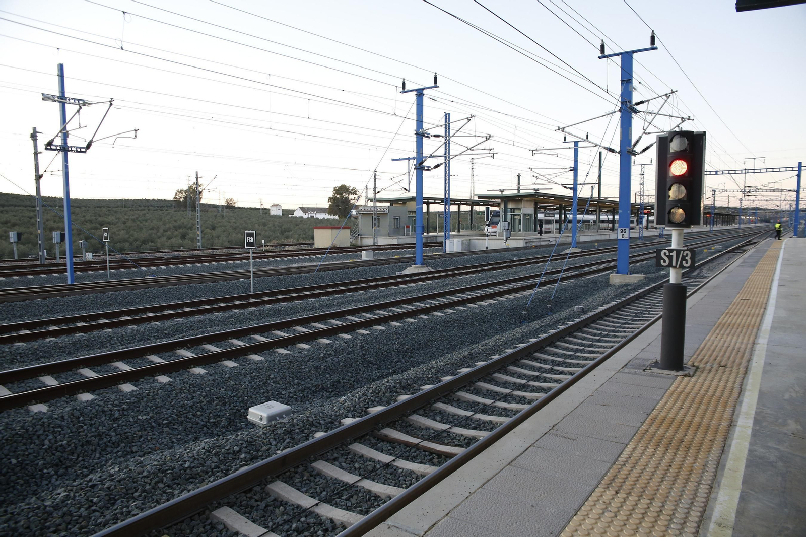 Inauguración en Antequera de las fases de pruebas del AVE