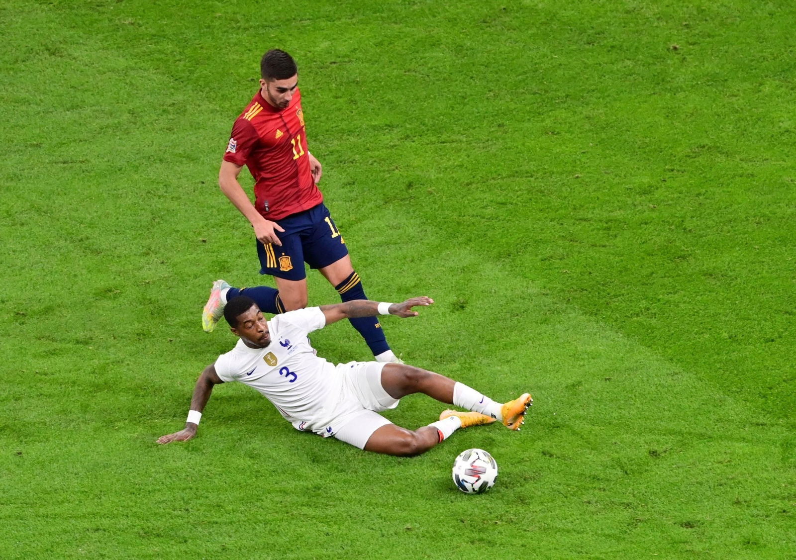 Las fotos del España-Francia, final de la Liga de Naciones