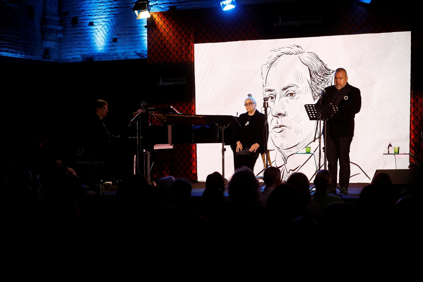 El homenaje de Lola Herrera a sus poetas predilectos en Cosmopoética, en imágenes
