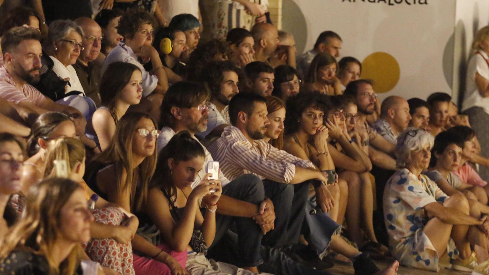 Asistentes al espectáculo de danza, La Furia.