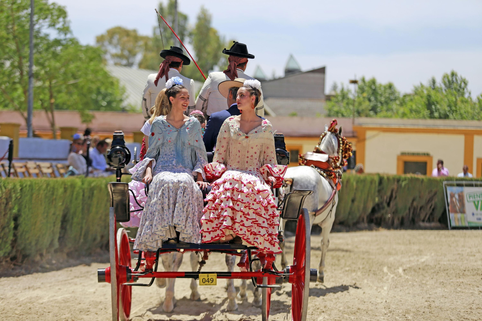 Trofeos de los concursos de Enganches y Morfológicos en la Feria de Jerez