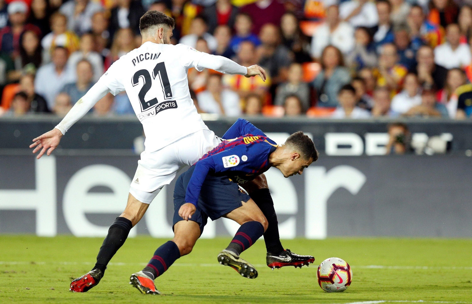 Las imágenes del Valencia-Barcelona