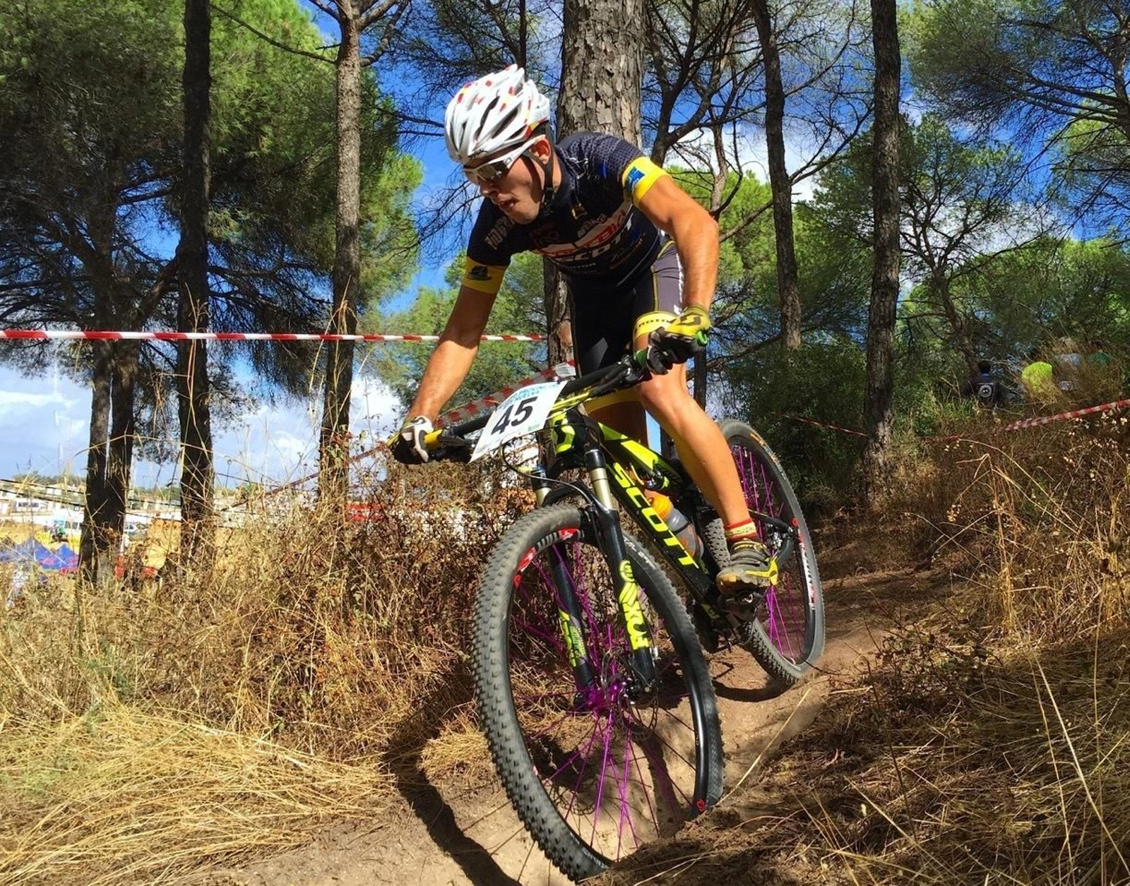 Prueba BTT en Huelva