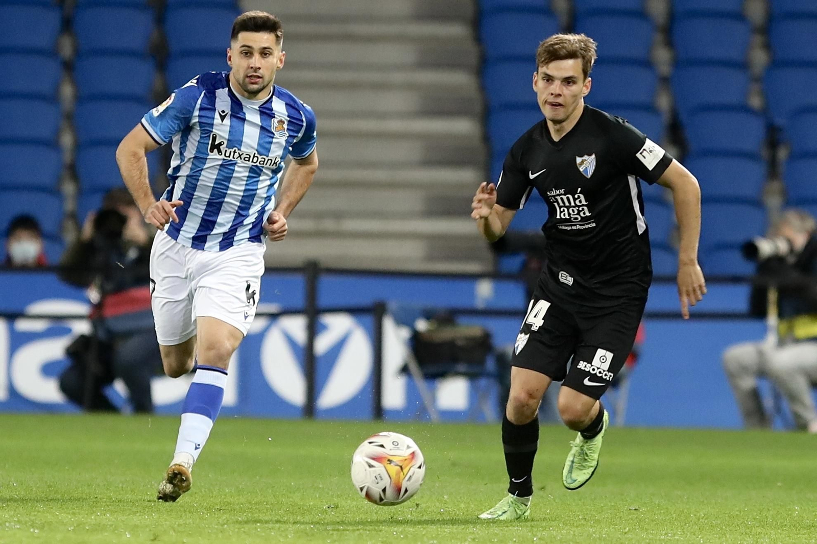 Las fotos de la Real Sociedad B - Málaga CF