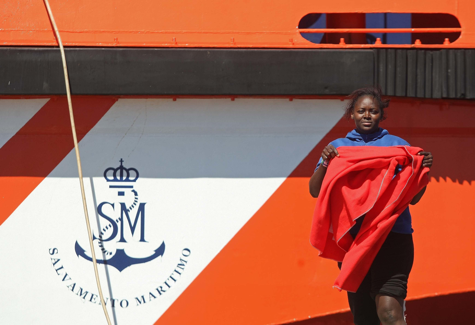 Cientos de migrantes esperan destino acogidos en el Campo de Gibraltar