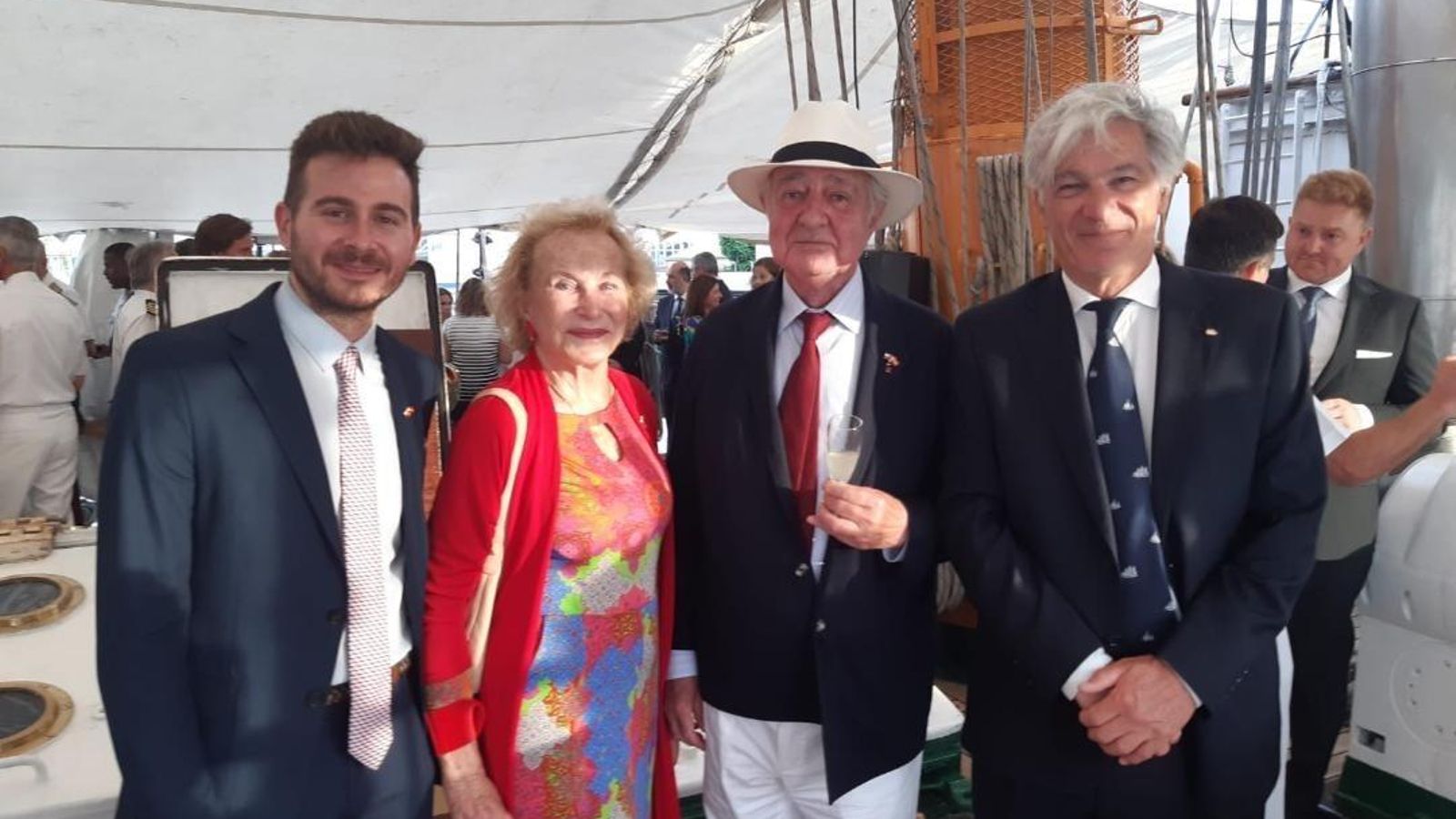 Julio Martínez, Mayca Marín, Emilio Gilomo y Miguel Ramos.