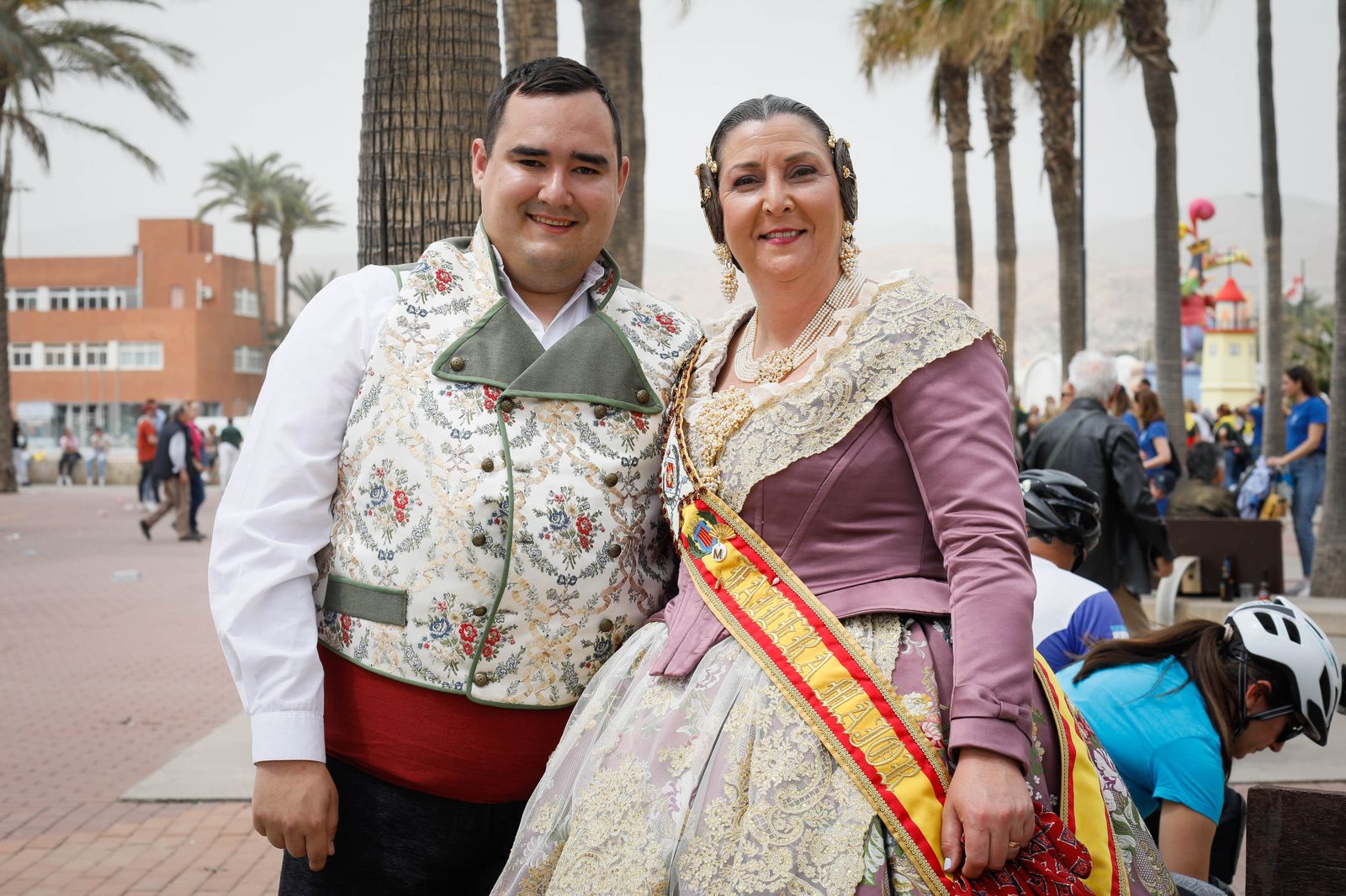 Las mejores imágenes de la "Globotá" en las fallas de Almería