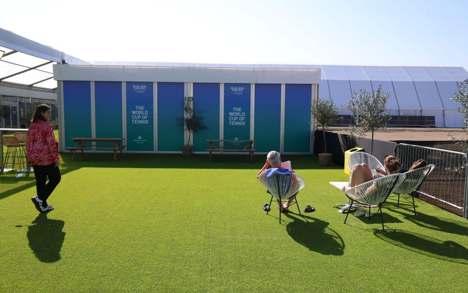 Así es la espectacular ciudad del tenis construida para la Copa Davis y la Billie Jean King Cup