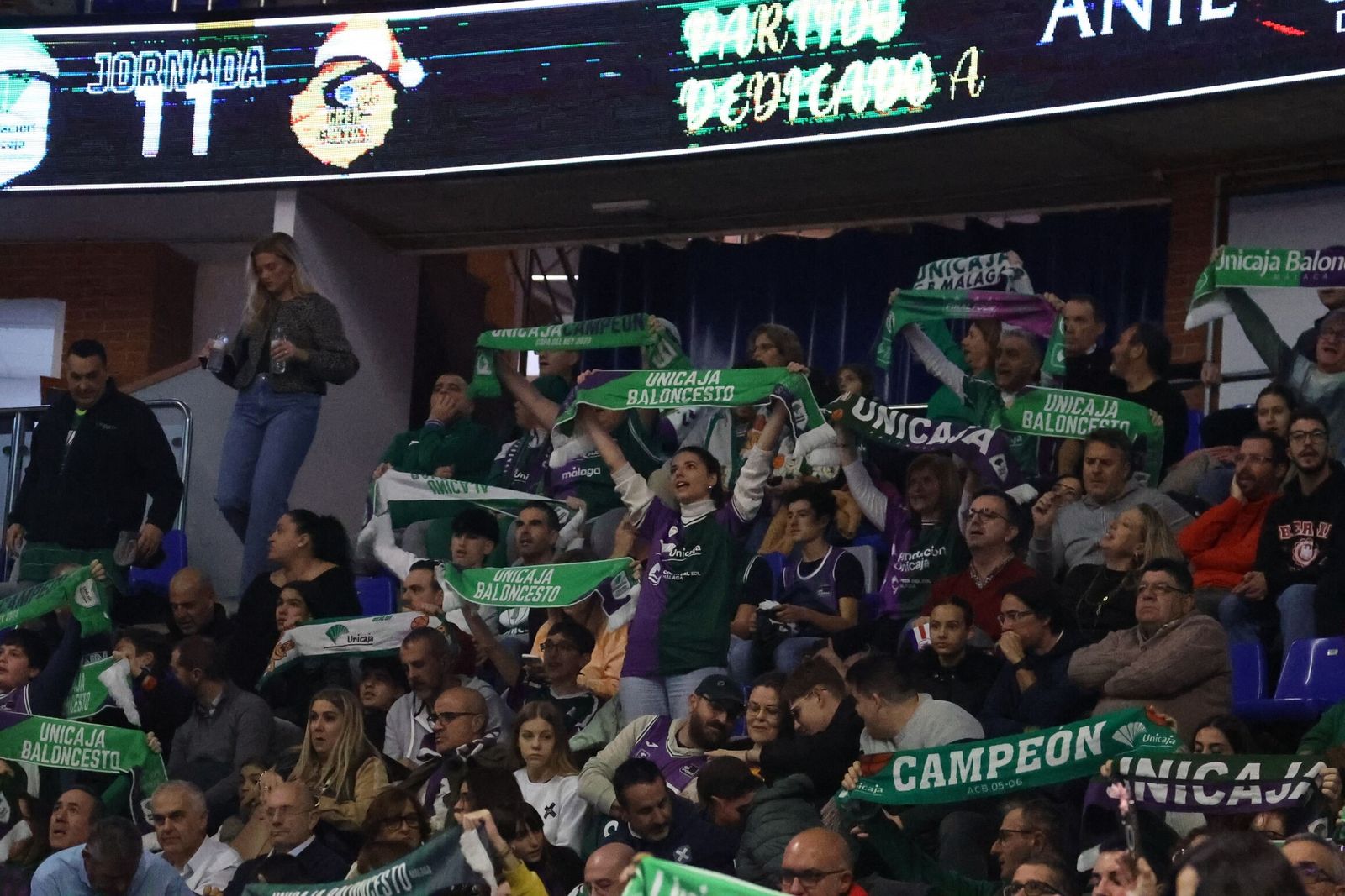 Búscate en las gradas del Carpena en el Unicaja-Gran Canaria