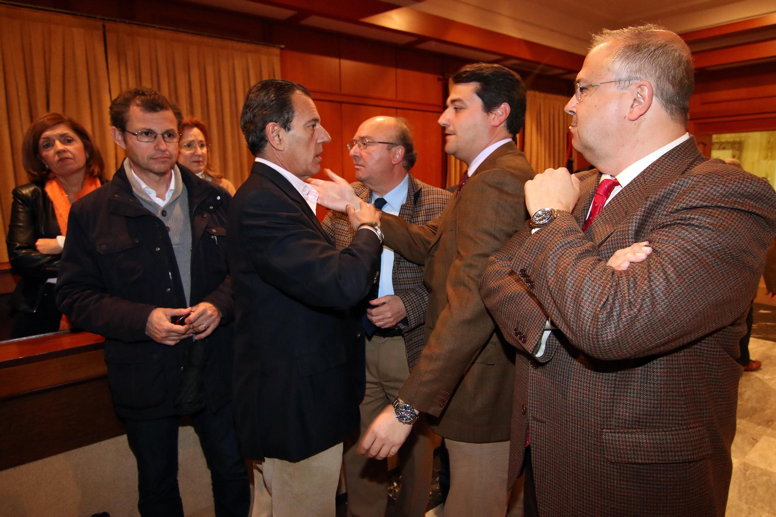 Imágenes del funeral de Andrés Ocaña.