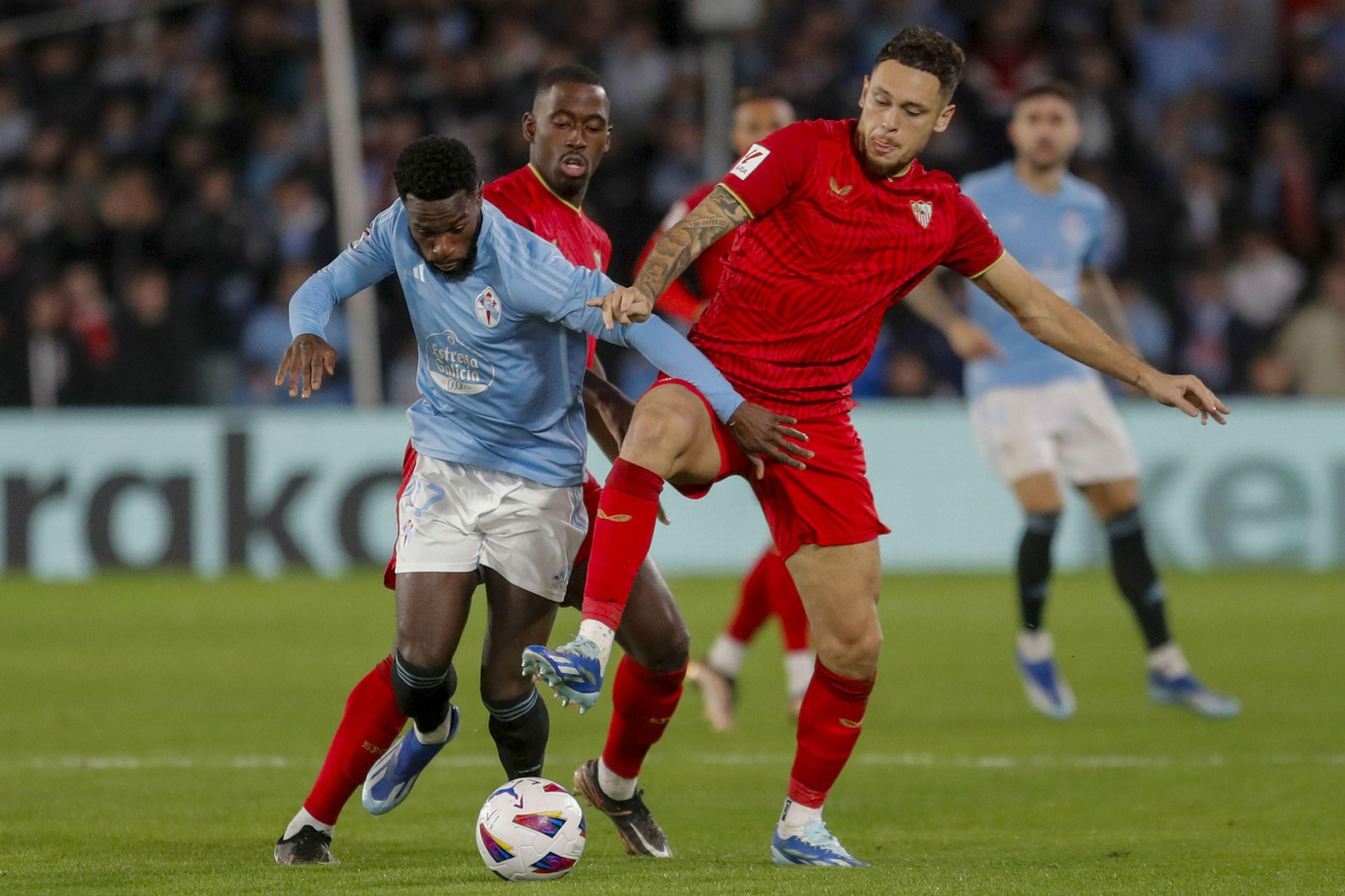 Las fotos del Celta - Sevilla