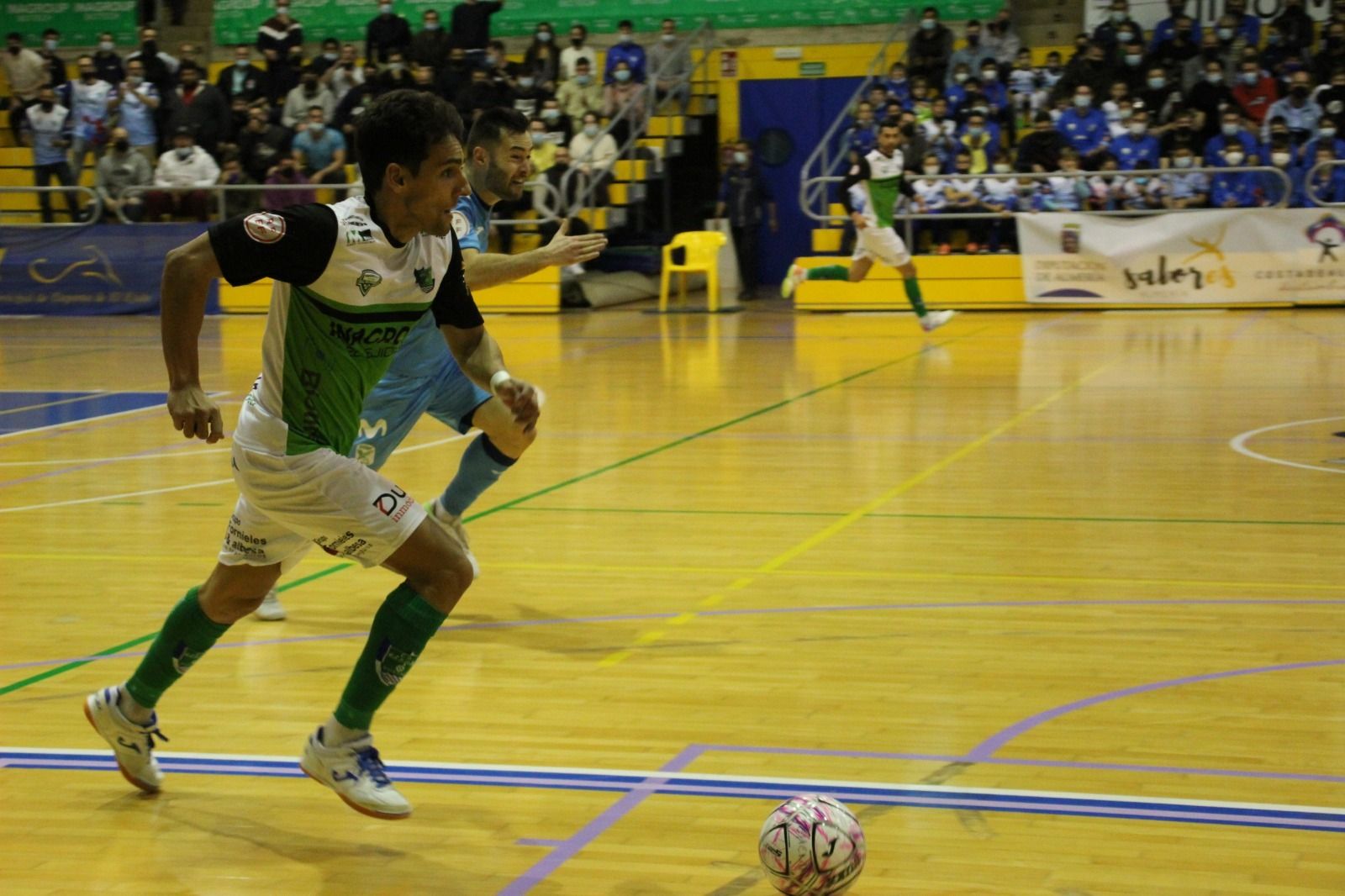 Imagen del choque copero de este pasado martes.