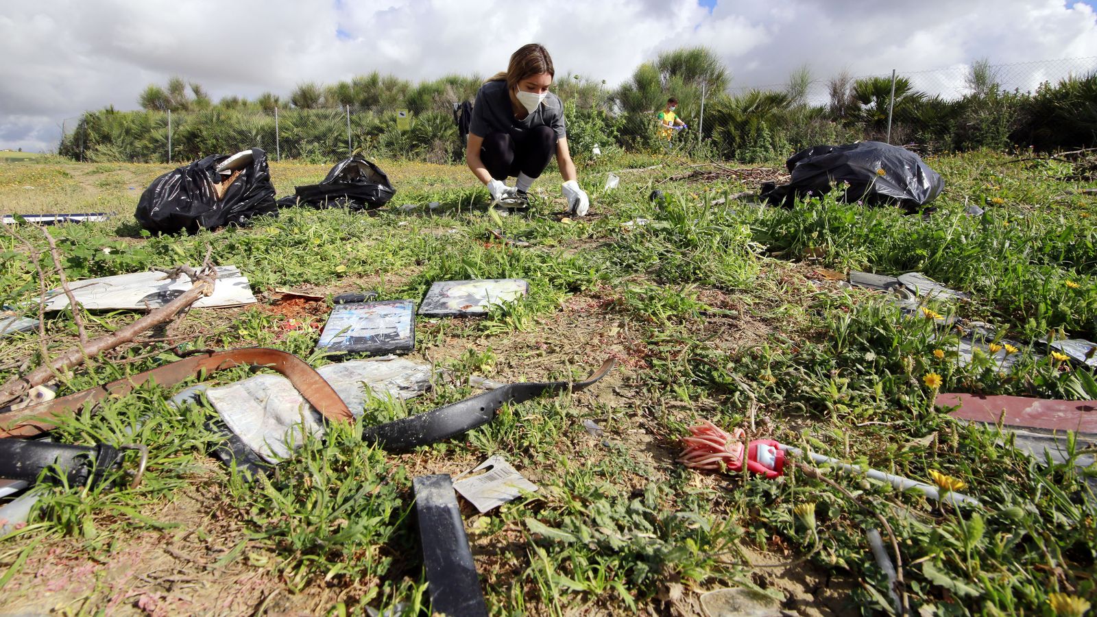 Gran recogida de Zero Waste Jerez con casi 40 voluntarios