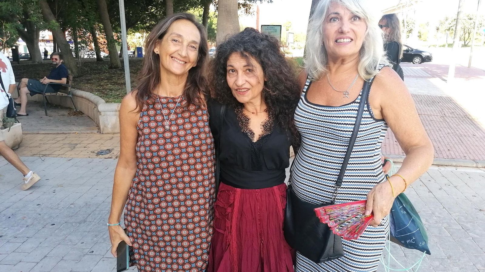 Carmen Martínez, Loles Velasco y Mara Soria, las hermanas Dalton. Carmen Martínez, Loles Velasco y Mara Soria, las hermanas Dalton.