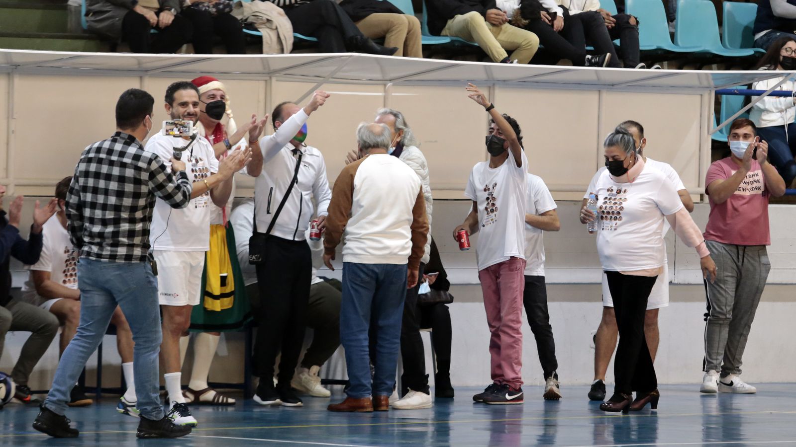 Partido benéfico para los niños damnificados por el volcán de La Palma