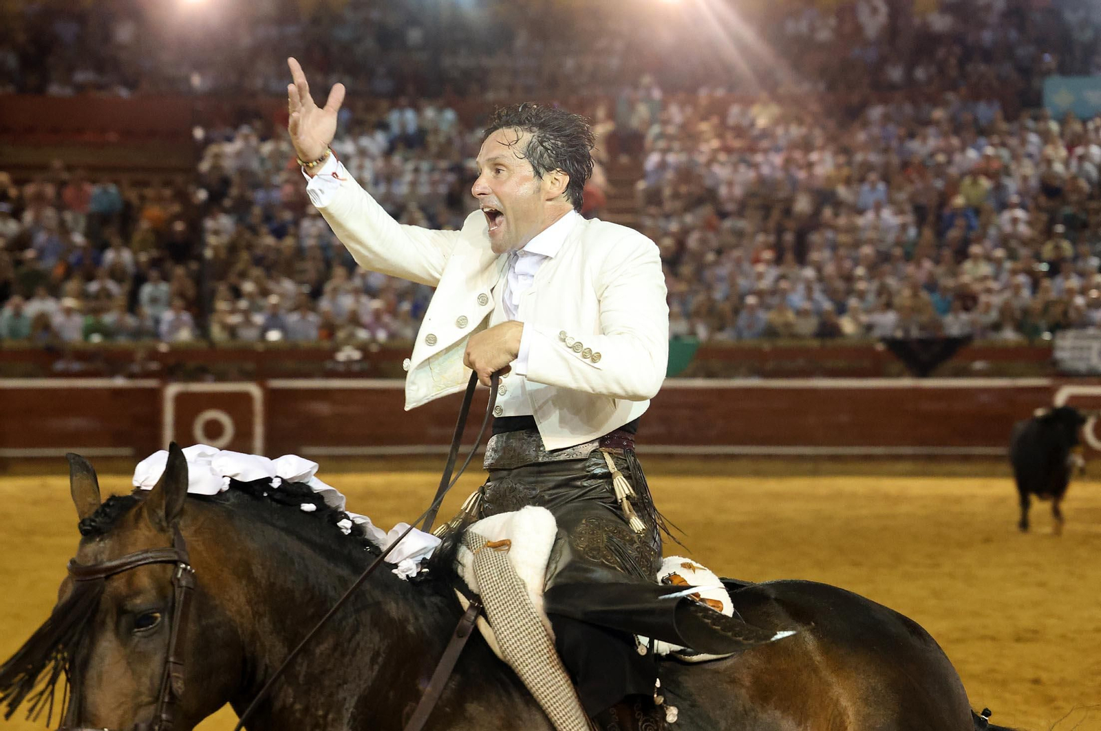 Toros La Merced: Imágenes de la tarde de Rejoneo con Diego Ventura, Andrés Romero y Sergio Galán