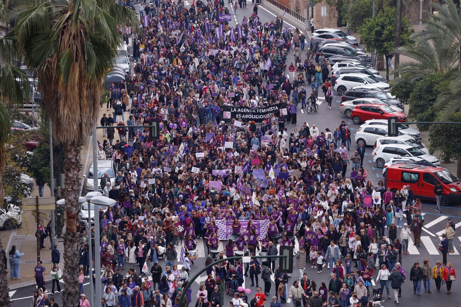 Las mejores imágenes de la manifestación del 8M en Córdoba