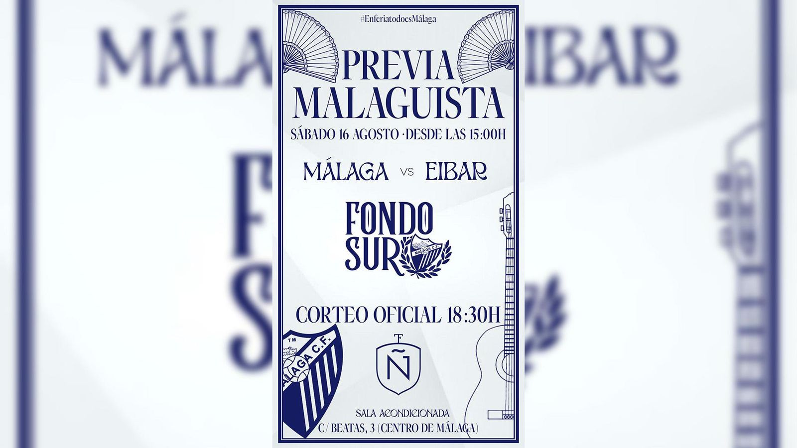 Cartel del encuentro
