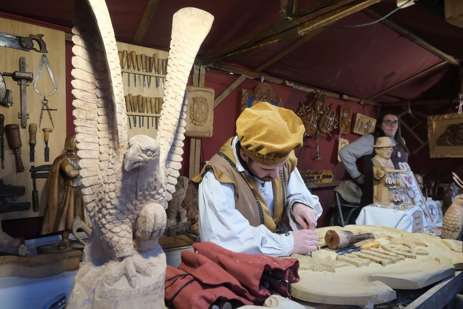 Segunda jornada del Mercado Medieval de Córdoba, en fotografías