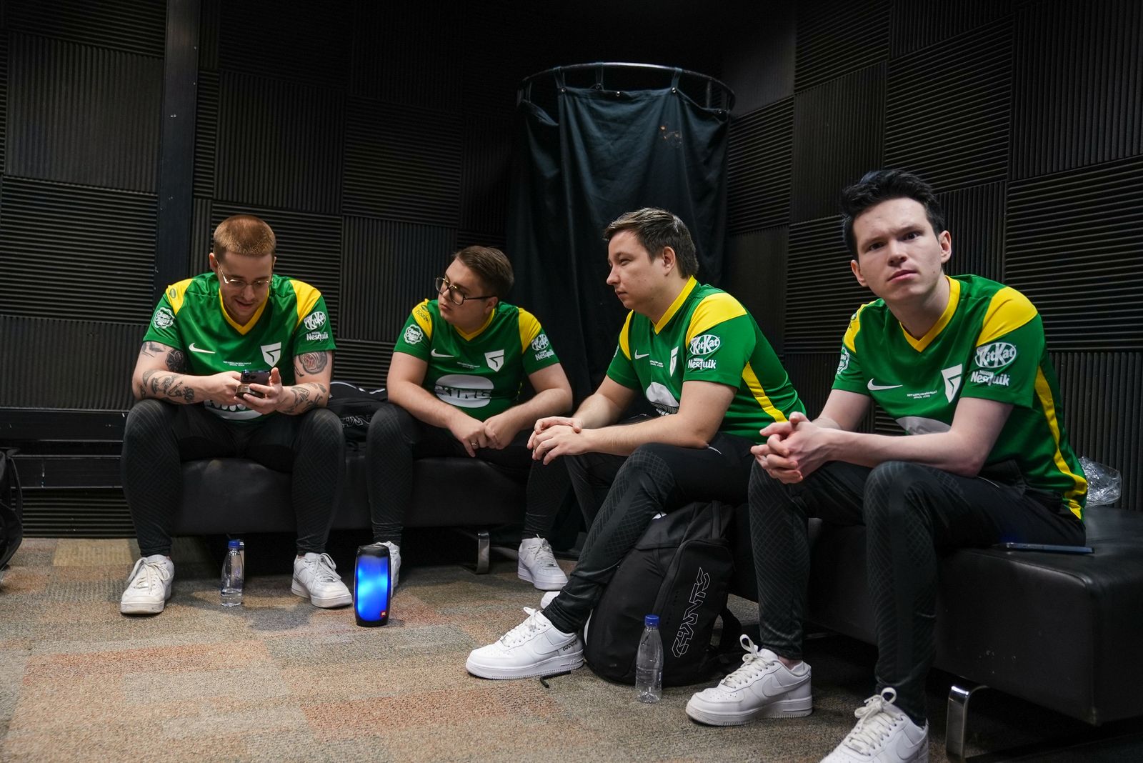 Rhyme, Nukkye, Pipson y Cloud, en Sao Paulo.