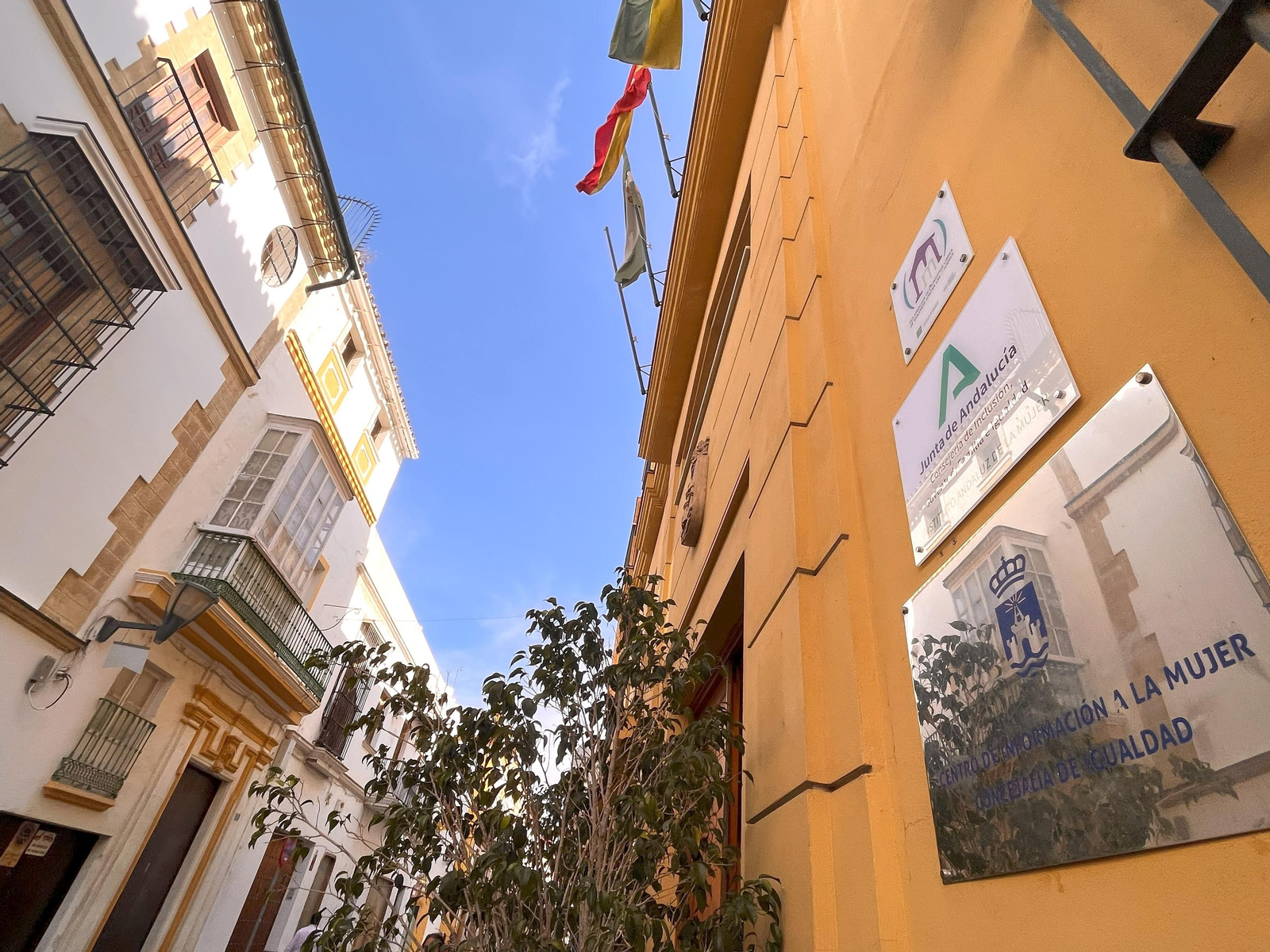 El edificio de Bienestar Social, en la calle Nevería.