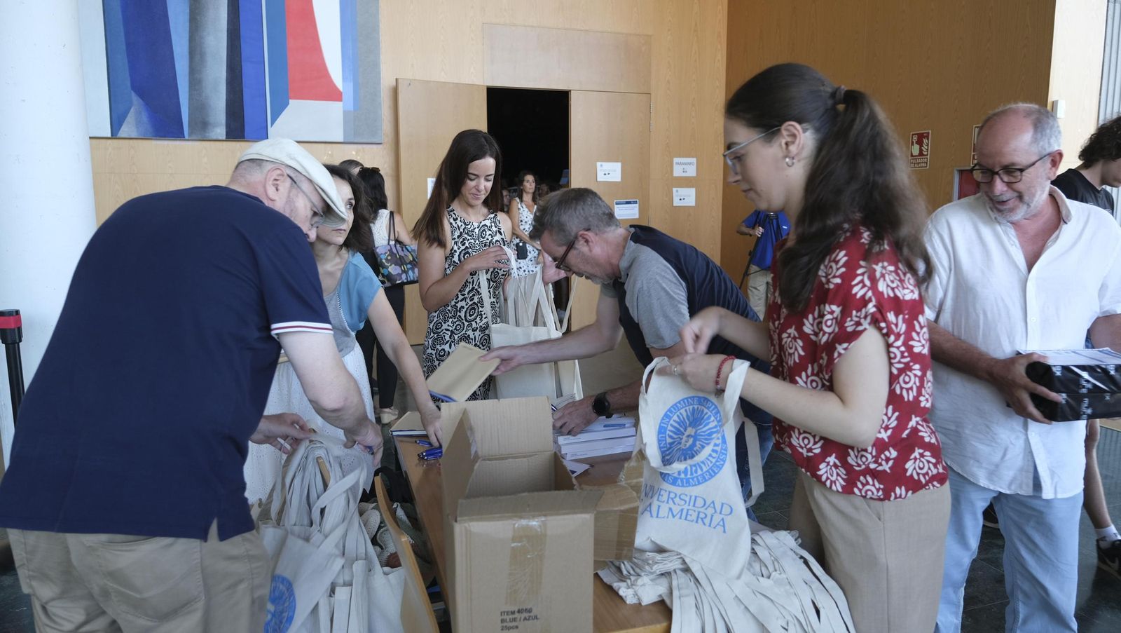 Recepción a los estudiantes extranjeros en la Universidad de Almería-UAL, en imágenes