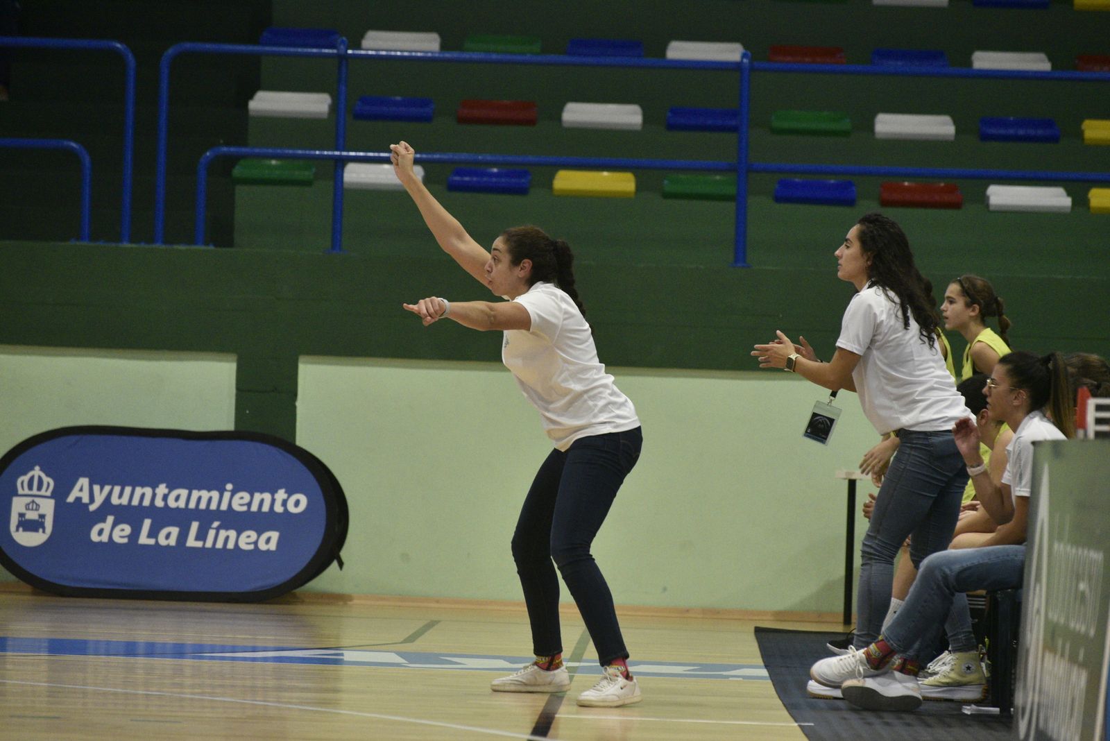 La primera jornada del Andaluz infantil femenino de baloncesto en La Línea
