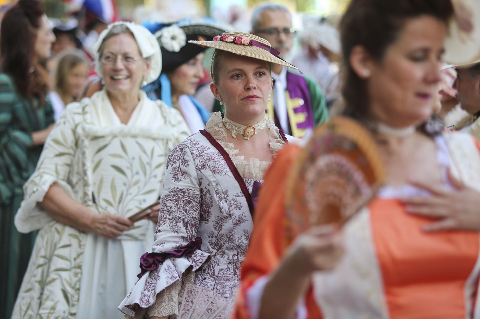 Las fotos del desfile en Málaga en recuerdo a Bernardo de Gálvez