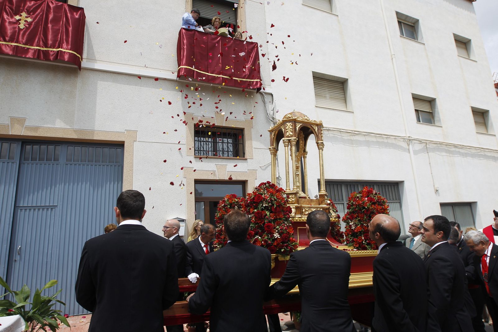 Fotogalería de la Procesión a la Ermita del Cerro de San Blas. Fiestas de Canjáyar.