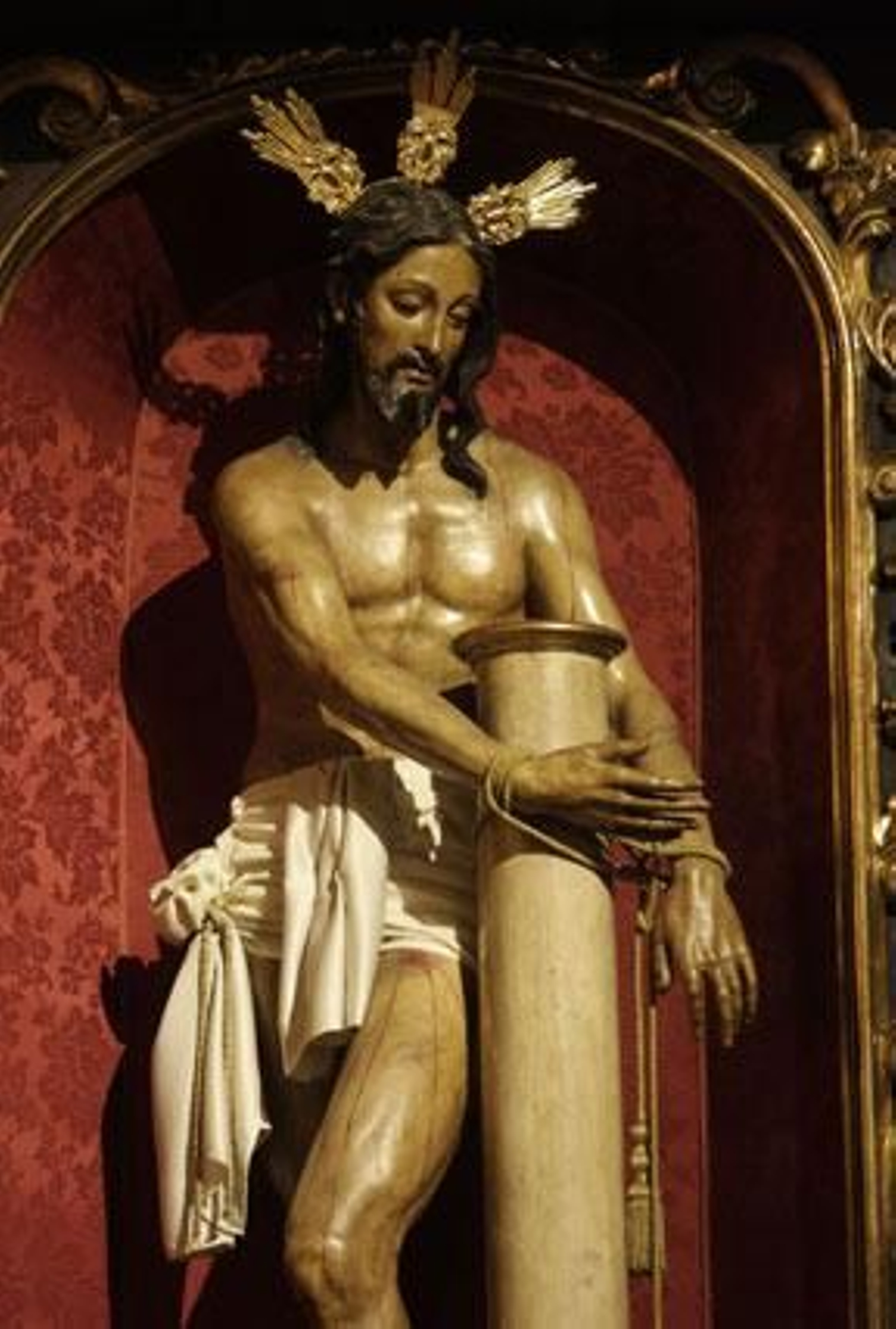 Cristo Atado a la Columna.

Foto: Victoria Hidalgo