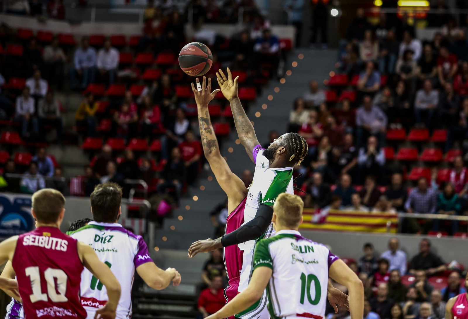 El Tecnyconta Zaragoza - Unicaja, en fotos