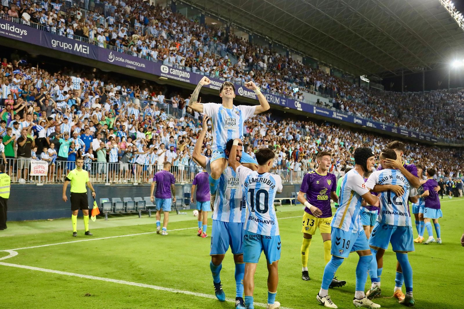 Búscate en las gradas de La Rosaleda en el Málaga CF - Albacete