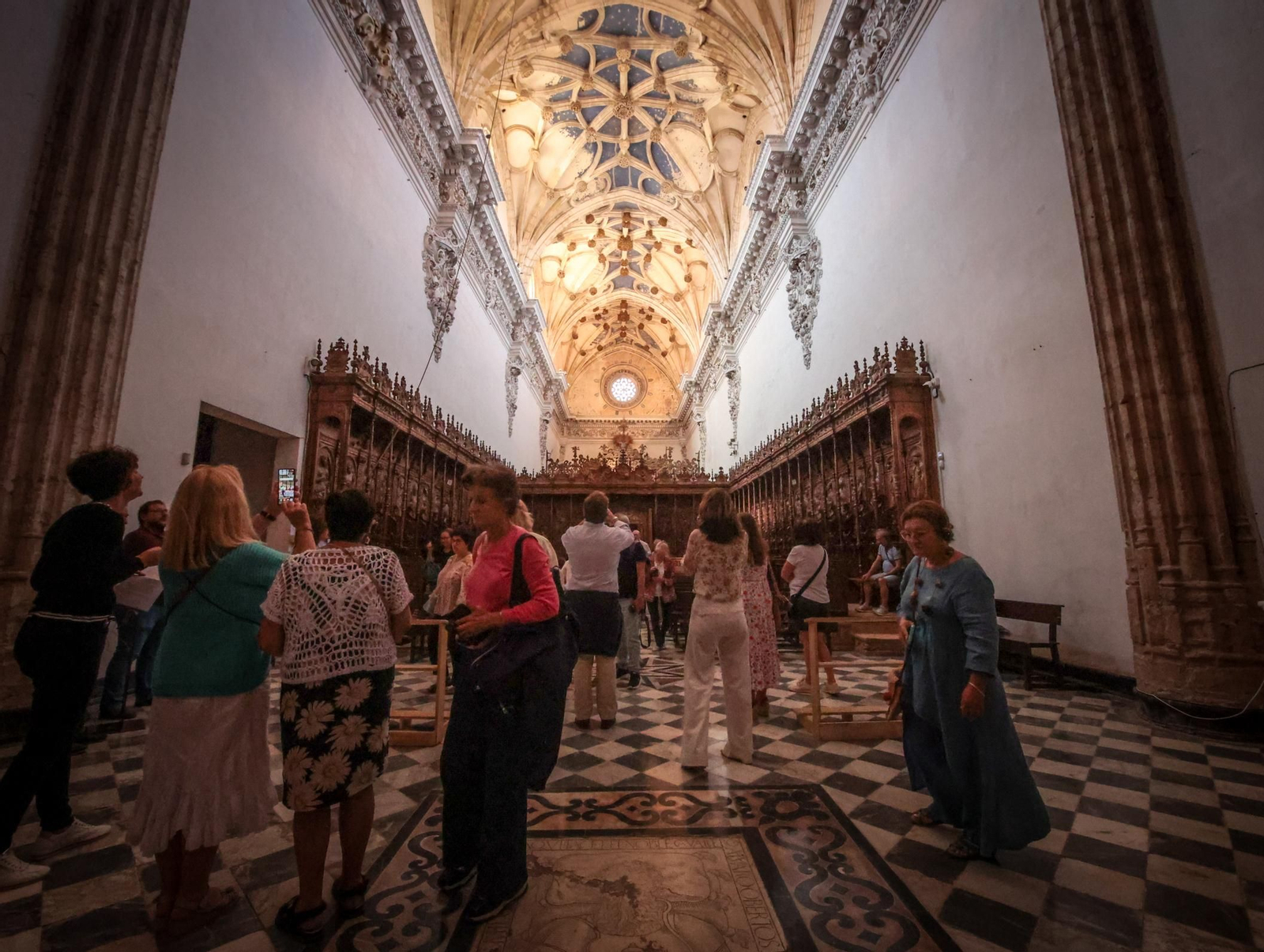 Imágenes de las primeras visitas públicas a La Cartuja de Jerez