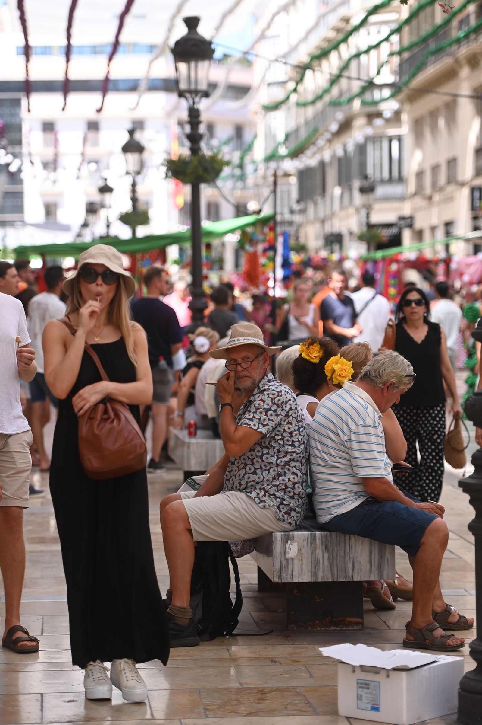 Las fotos del martes de Feria en el Centro de Málaga