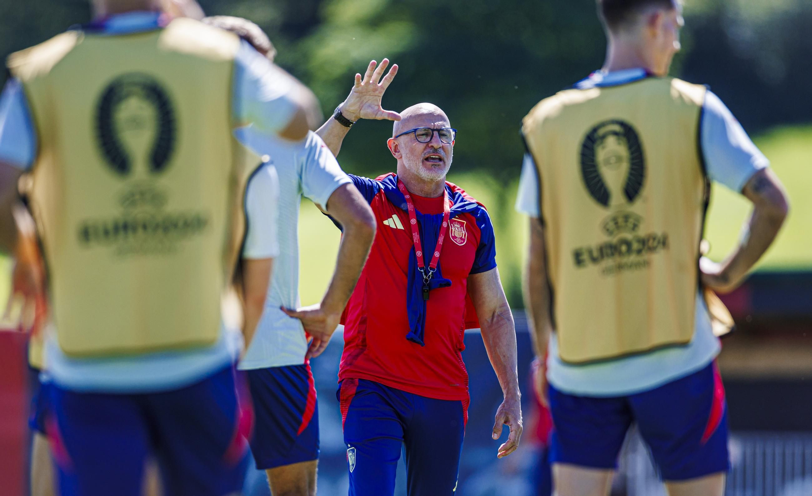 Las fotos de España antes de la semifinal contra Francia