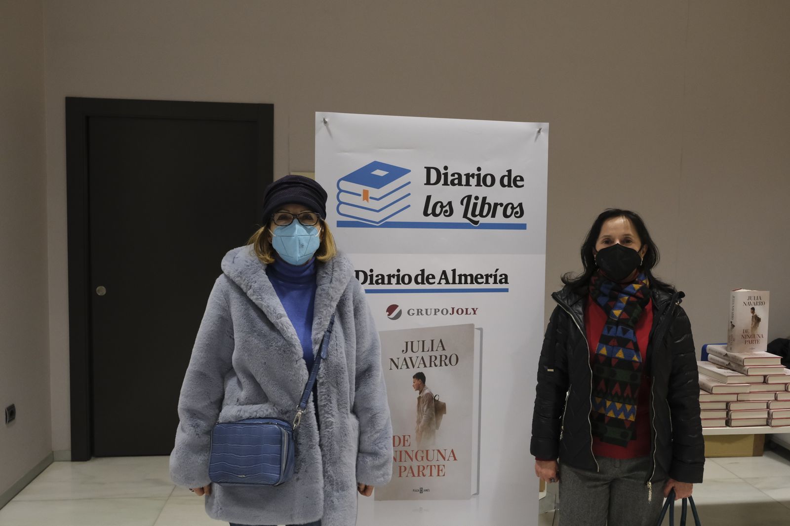 Fotogalería Diario de los Libros, con Julia Navarro. Almería