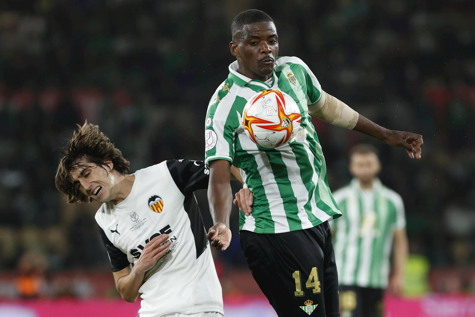 William, en la final de Copa.