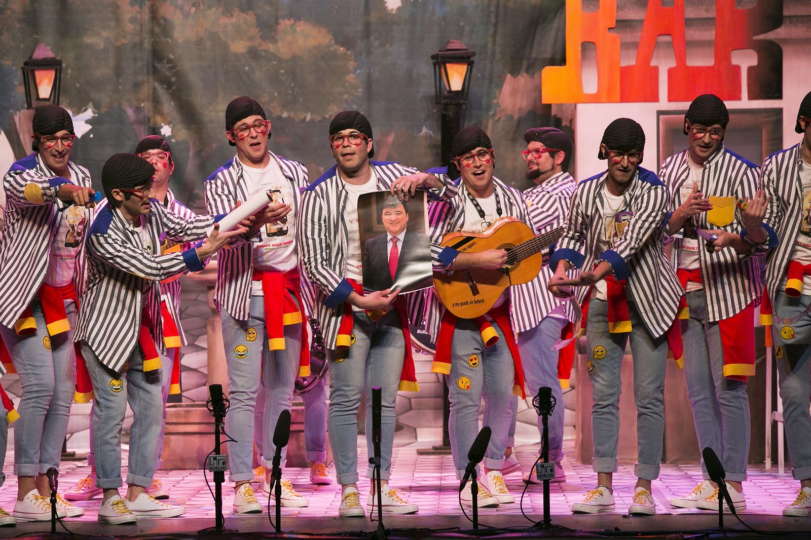 Las Imágenes del Carnaval Colombino: Primera fase de Semifinales