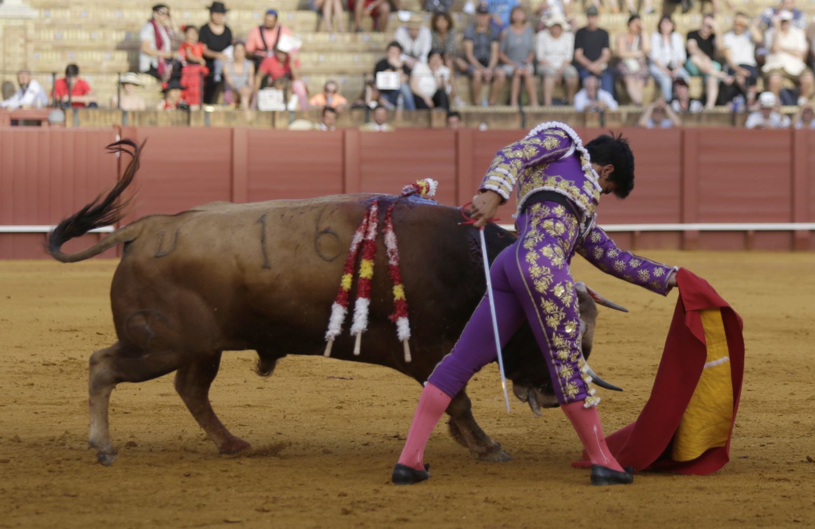 Jesús Enrique Colombo con el cuarto.