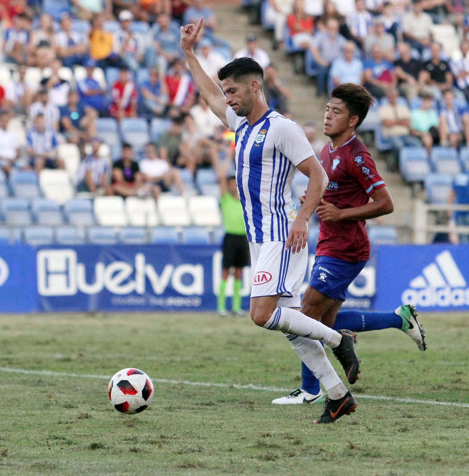 Imágenes del Recreativo de Huelva-Jumilla