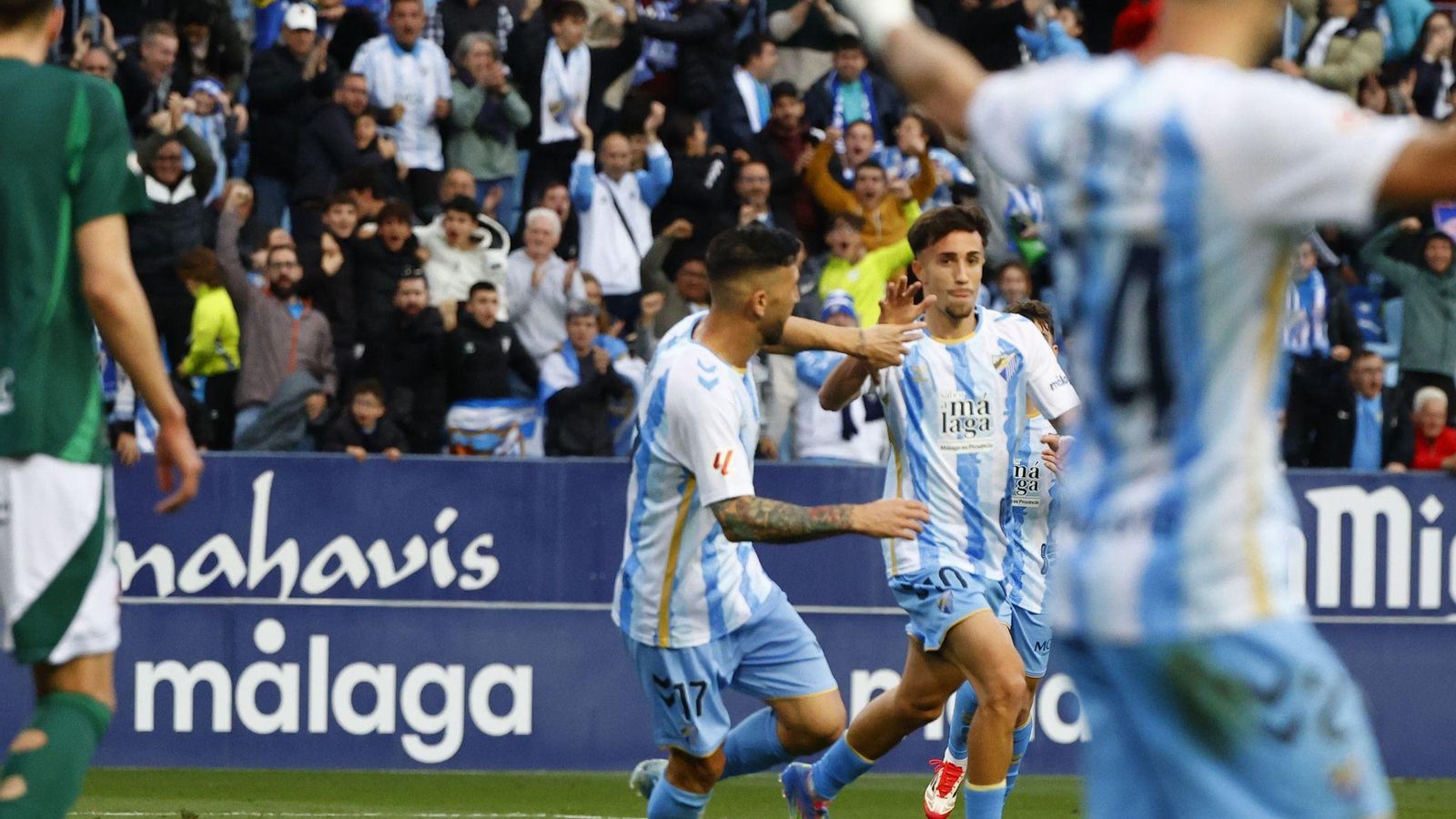 El Málaga CF-Racing de Ferrol, en fotos