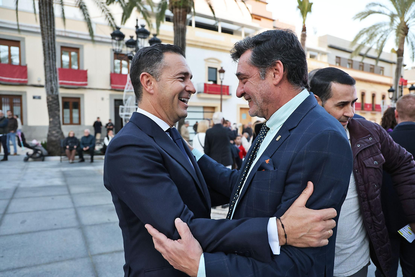 Imágenes de la inauguracion de la renovada Plaza de San Pedro