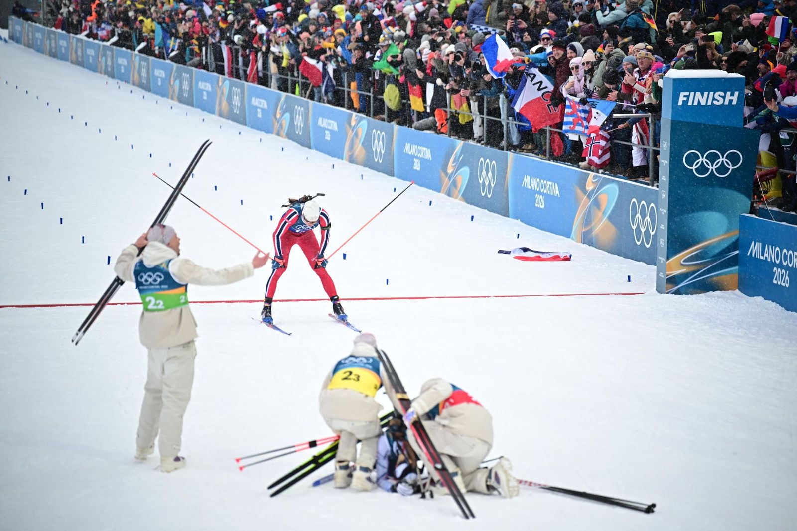 Las mejores fotos de los Juegos Olímpicos de invierno Milán Cortina d'Ampezzo 2026 | Jornada 12
