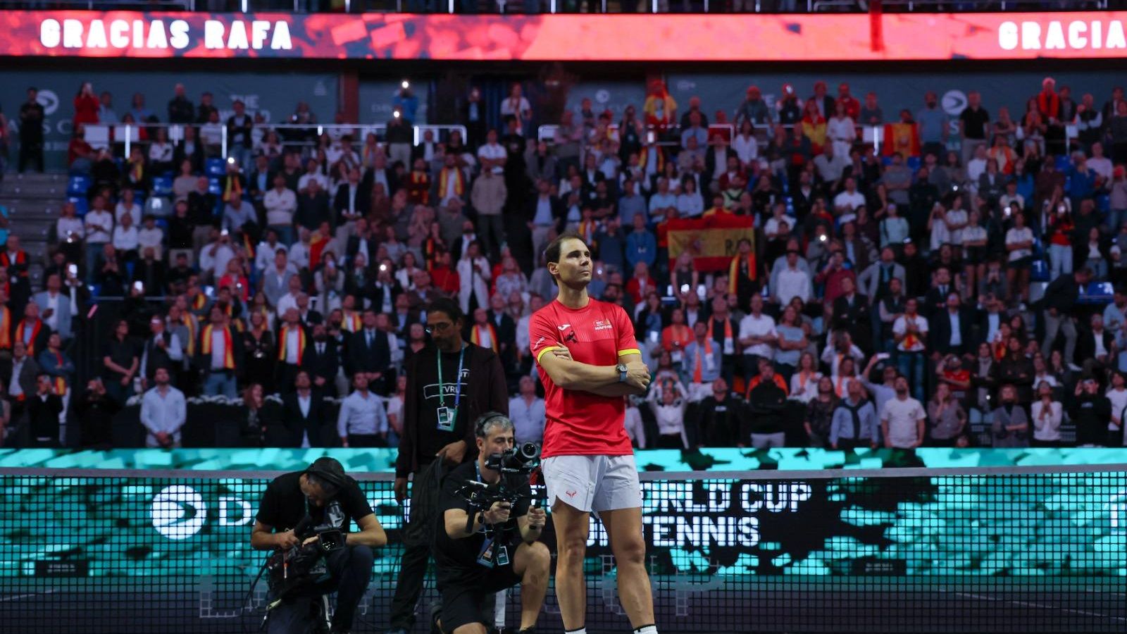 El homenaje a Rafa Nadal, en fotos