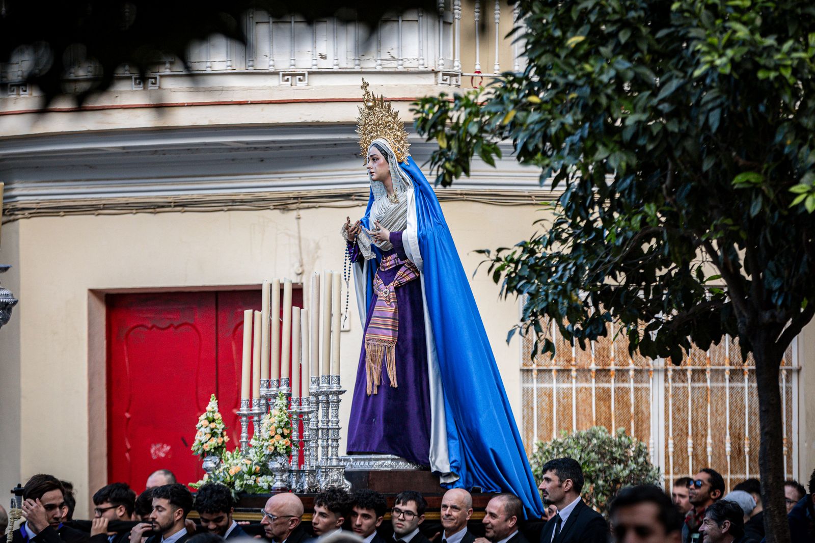 Así ha sido el traslado de las imágenes de Medinaceli a San Antonio