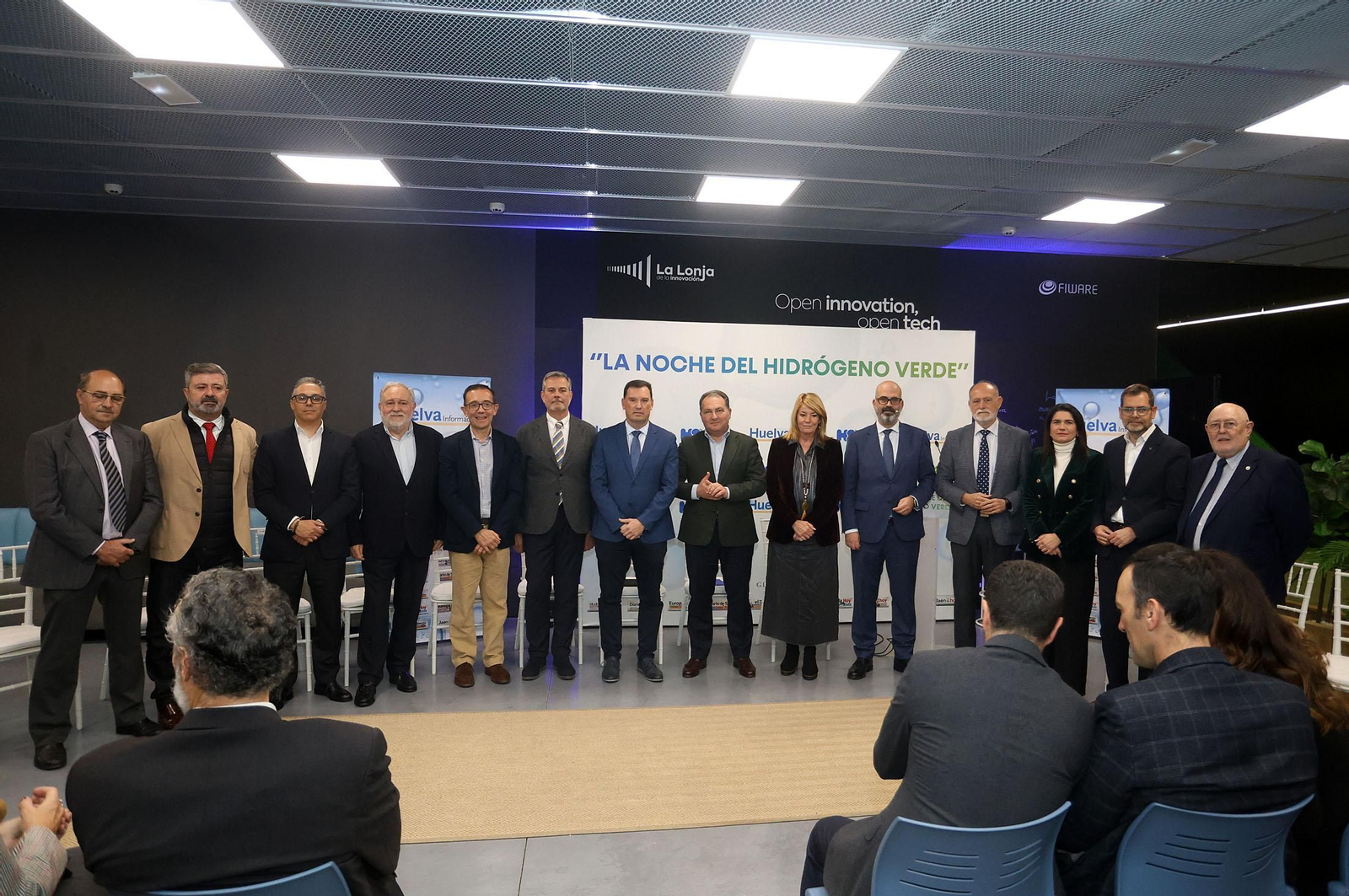 Imágenes de "La Noche del Hidrógreno Verde" organizada por Huelva Información y por el Congreso Nacional de Hidrógeno Verde