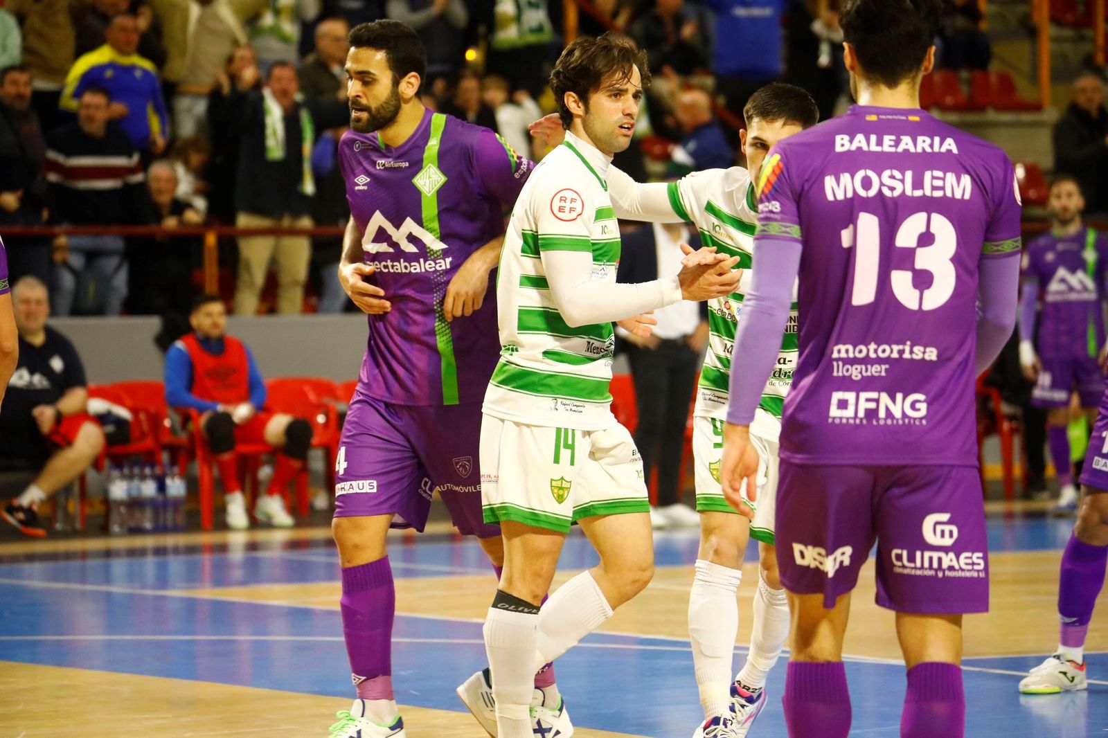 La derrota del Córdoba Futsal ante el Palma, en imágenes