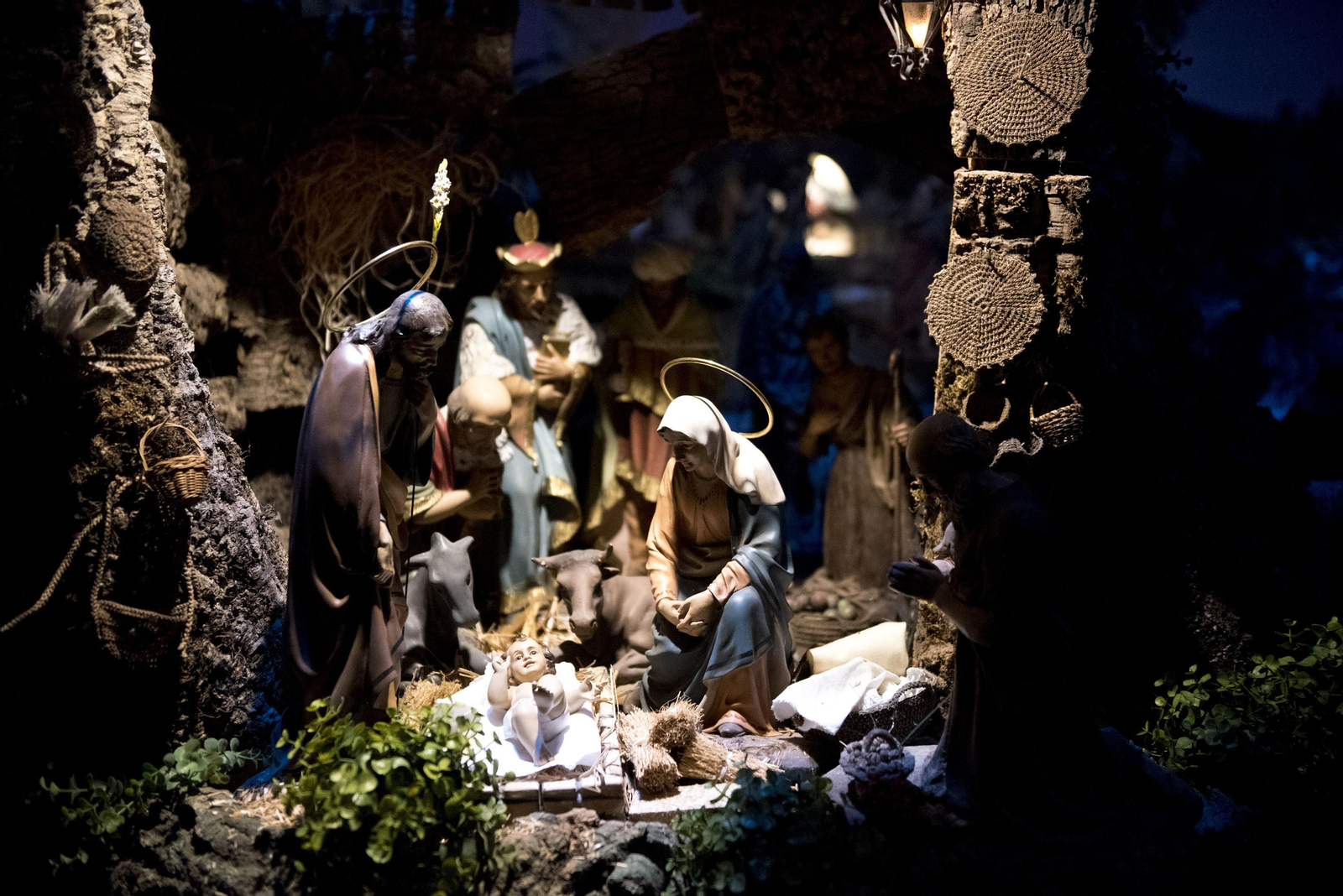 Imágenes de los belenes premiados de Granada.