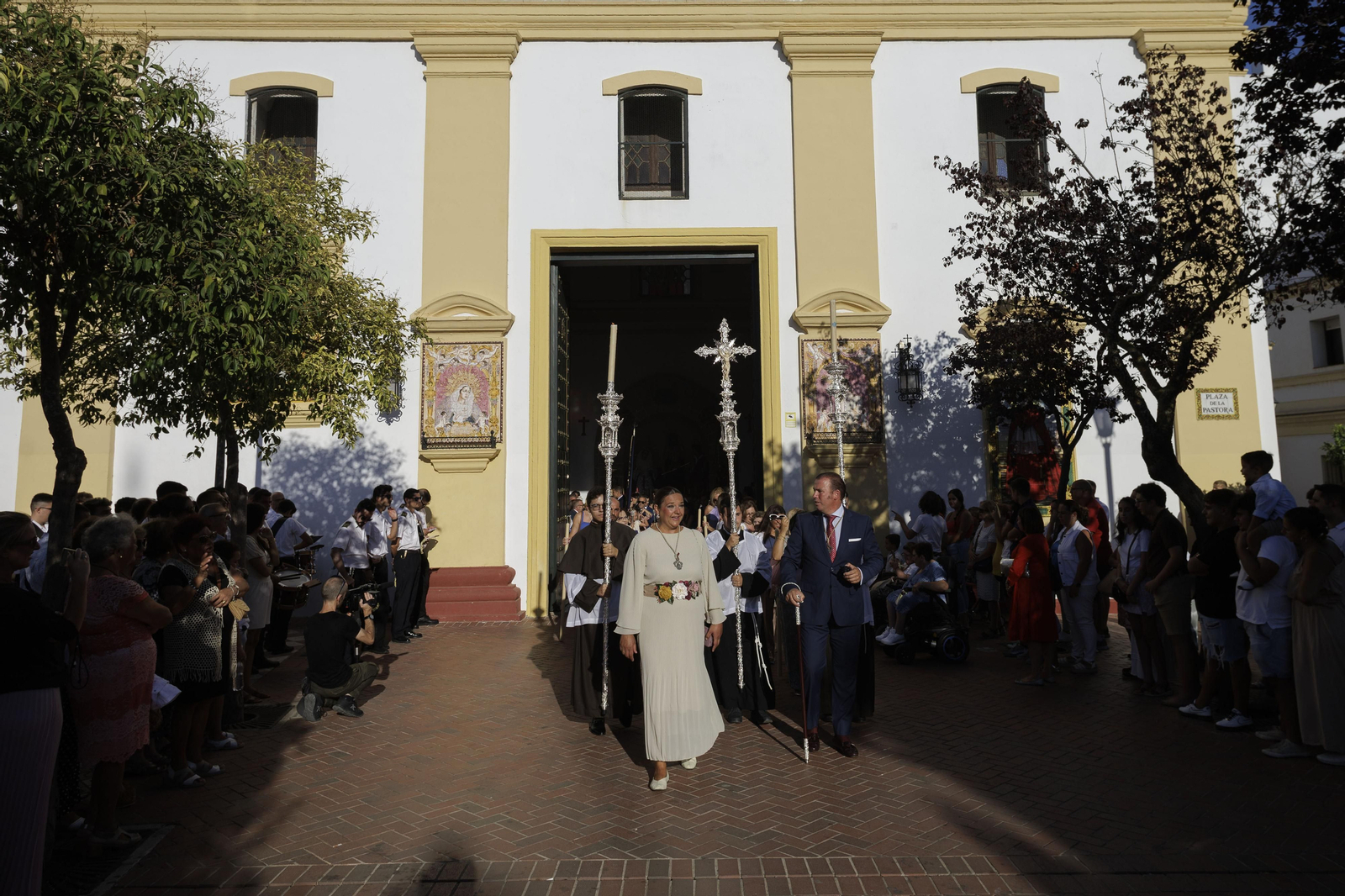 La procesión de la Divina Pastora de San Fernando, en imágenes